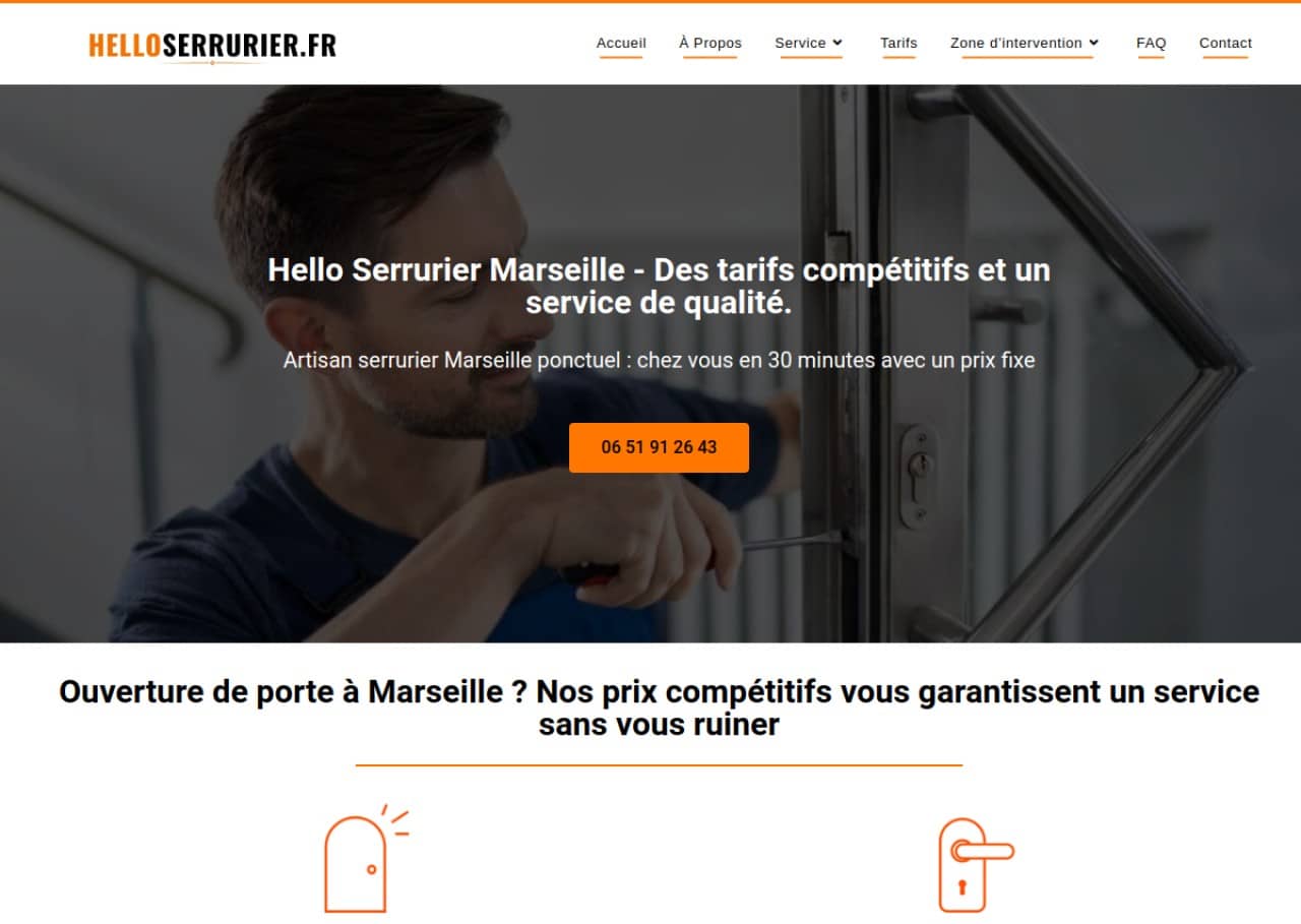 Hello Serrurier : Serrurier à Marseille