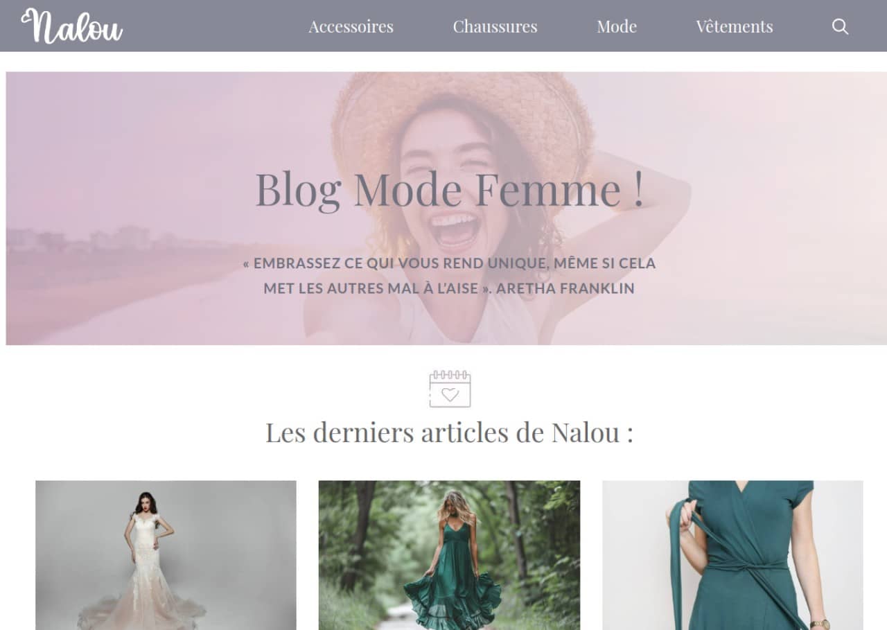 Nalou : Le blog de la mode au féminin