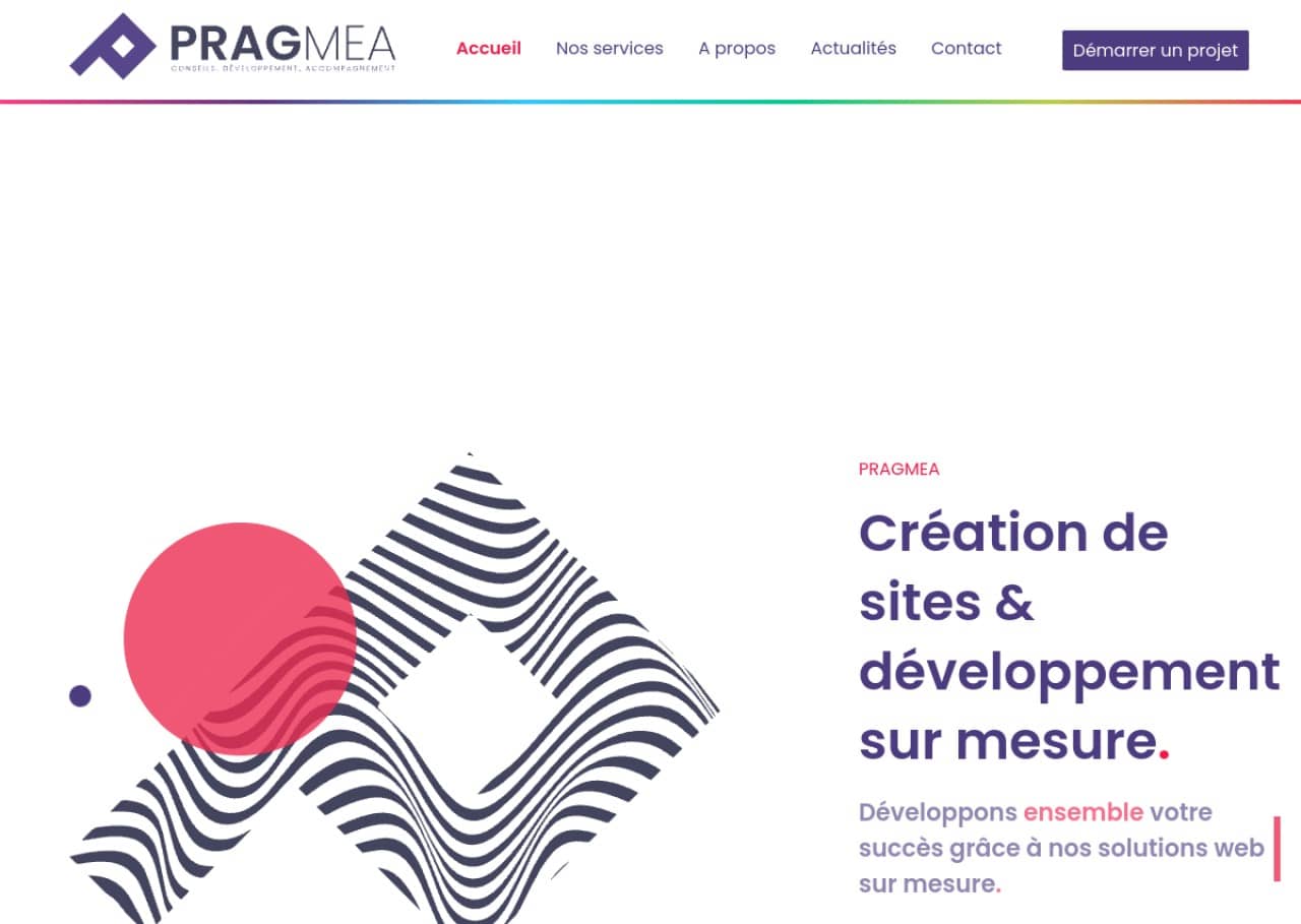 Pragmea.io : Dev sites et applications sur-mesure 