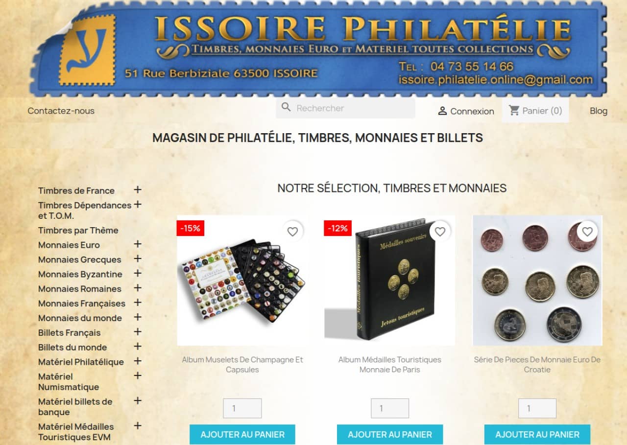 Issoire philatélie : la passion des timbres et des monnaies