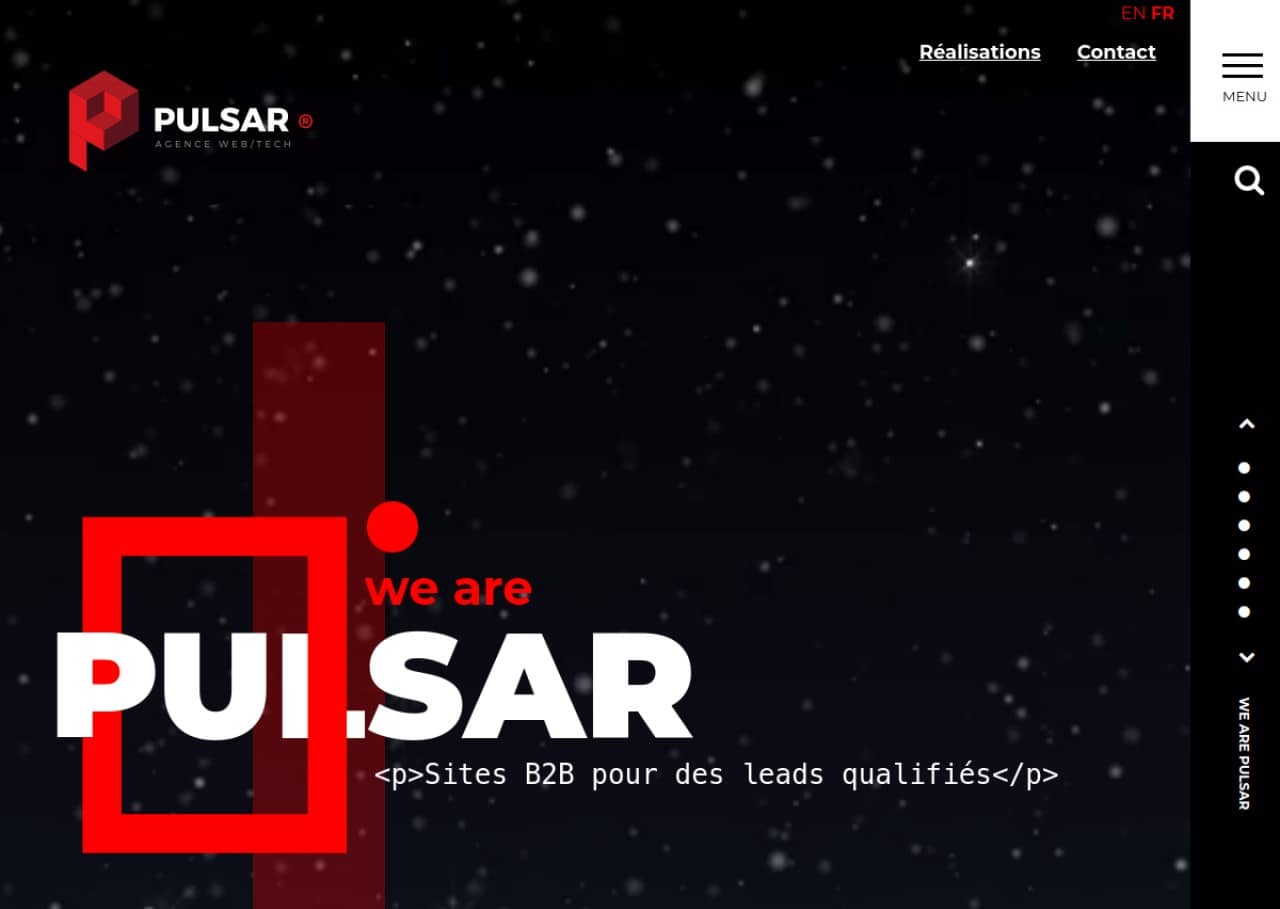 Pulsar Agency : agence web B2B depuis 2005