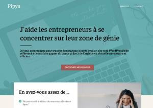 Pipya : webmaster Wordpress & assistante virtuelle freelance