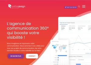 AntheDesign : agence spécialisée en création web