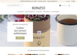 Romatic : infusions et aromates naturels et authentiques