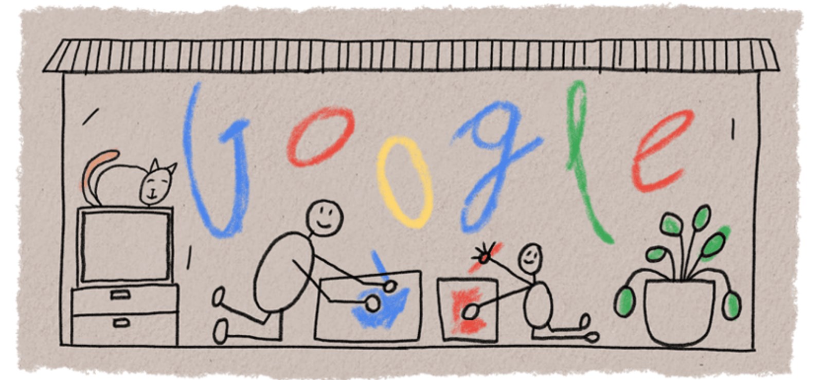 Fête des Pères 2024 : Doodle sur Google