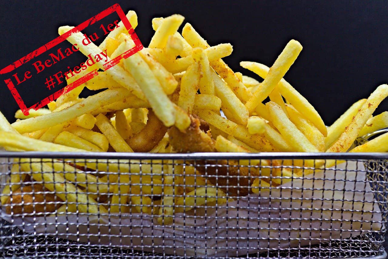 Journée internationale de la frite belge : une corbeille de frites dorées à point