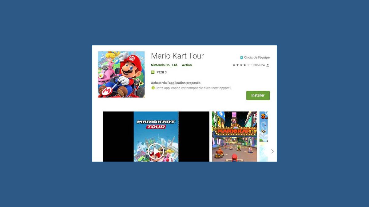 Télécharger Mario Kart Tour Android et iOS