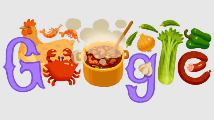 Célébration du Gumbo : une tradition mijotée au fil des siècles (Doodle sur Google)