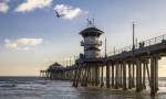 La jetée d’ Huntington Beach en Californie