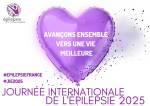 Affiche Journée internationale de l’épilepsie (Crédit : Epilepsie-france.com)