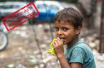 Journée mondiale contre la faim : un garçon dans un bidonville