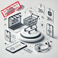 Une ambiance moderne pour le Cyber Monday (Crédit : Alex.I )