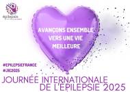 Affiche Journée internationale de l’épilepsie (Crédit : Epilepsie-france.com)