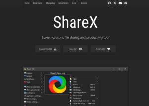 ShareX : capture d'écran, partage de fichiers