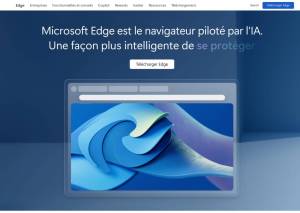 Microsoft Edge est un navigateur web développé par Microsoft